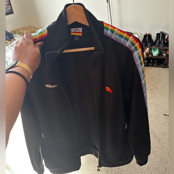 Ellesse Rainbow Track Jacket - Picture 6 of 8